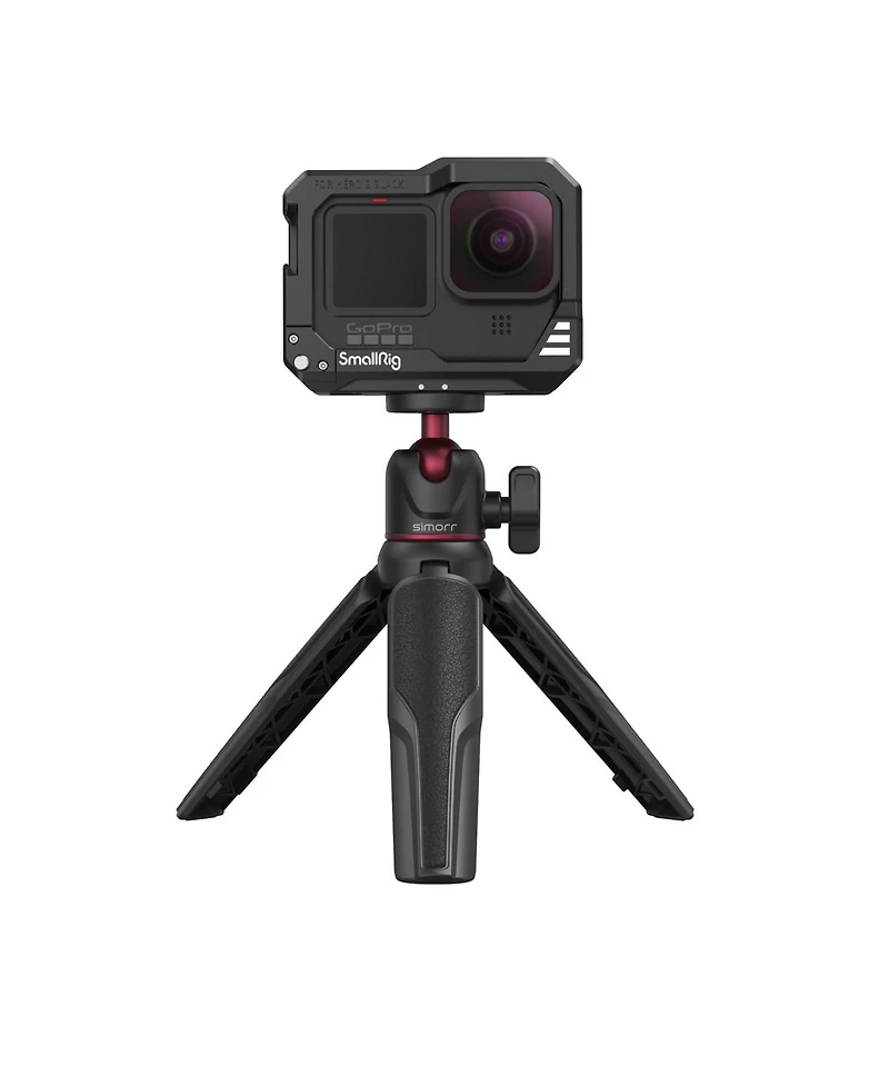 SmallRig simorr Vigor Vk-50 Vlog Tripod Kit with Vibe P96 Video Led Light, Wave S1 Lite Microphone