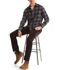Nautica Men's Long Sleeve Stretch Flannel Plaid Shirt