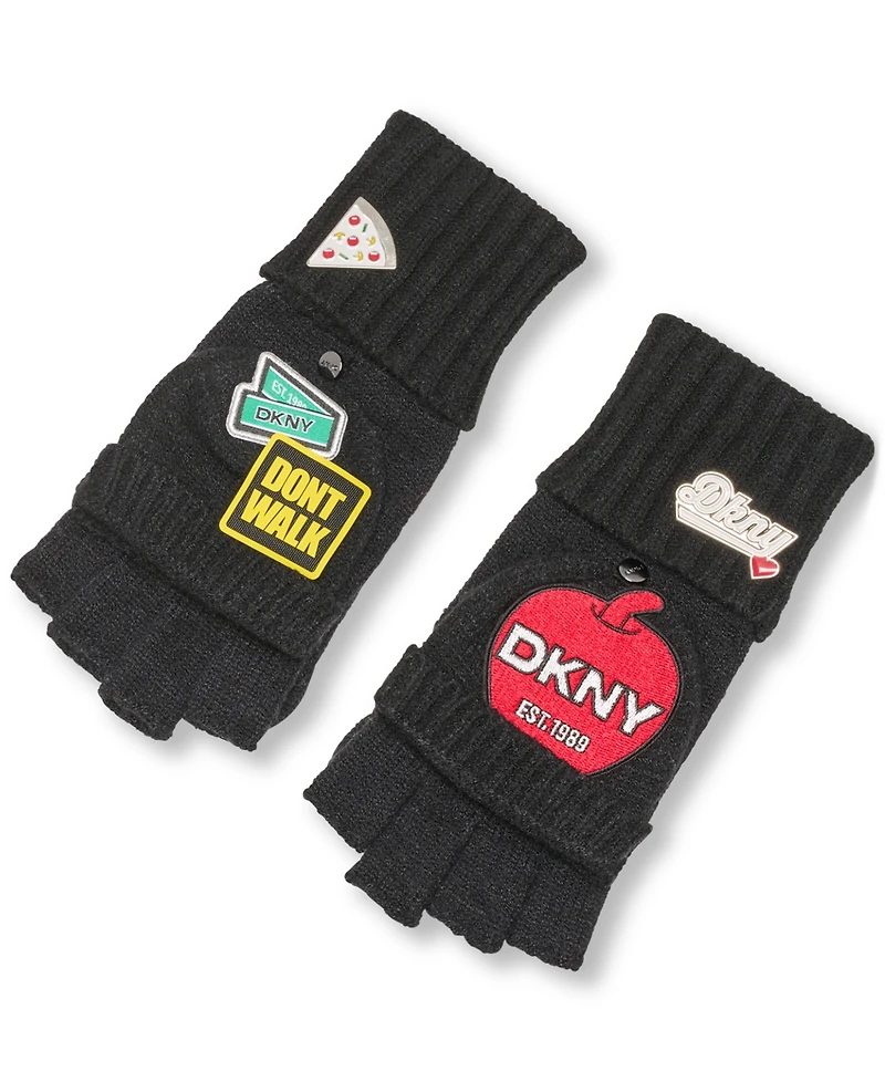 Dkny Women's Nyc Flip Top Gloves