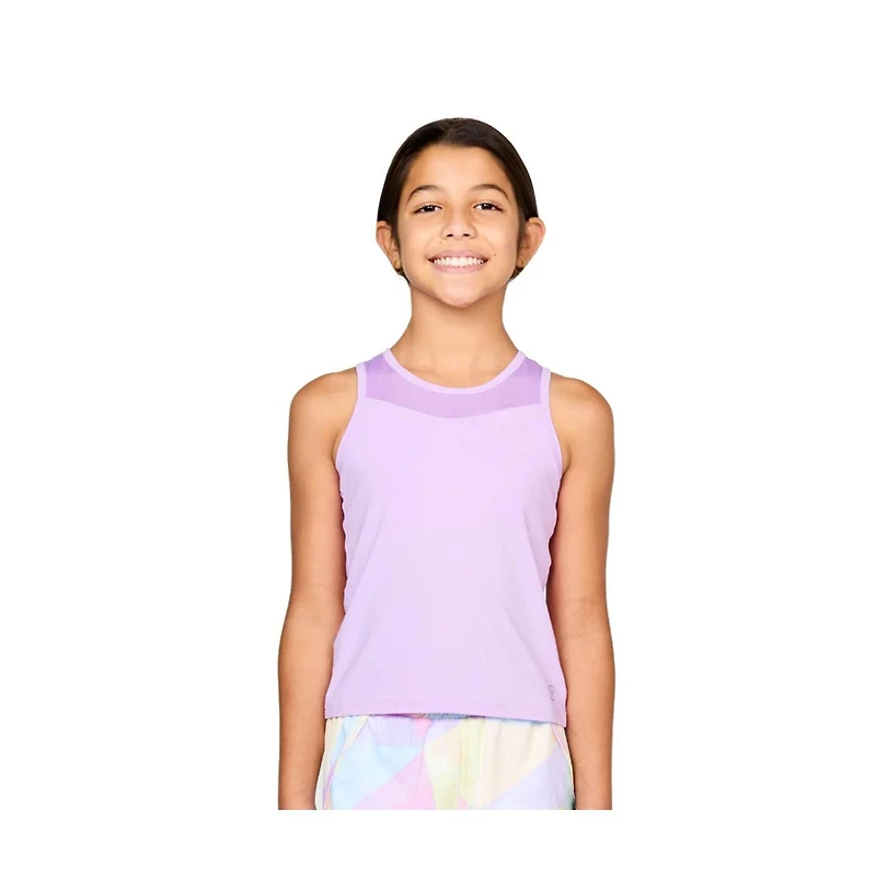Sofibella Uv Racerback Girls Lavender Tennis Tank Top - / L