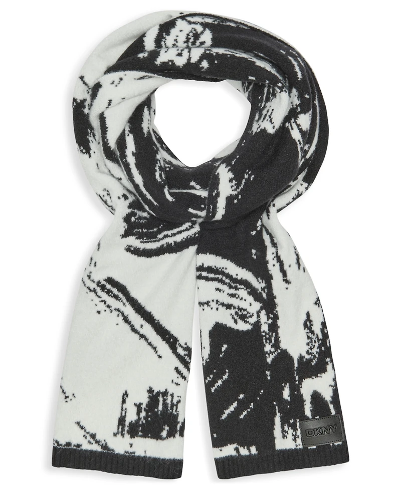 Dkny Women's Paint Stroke Scarf