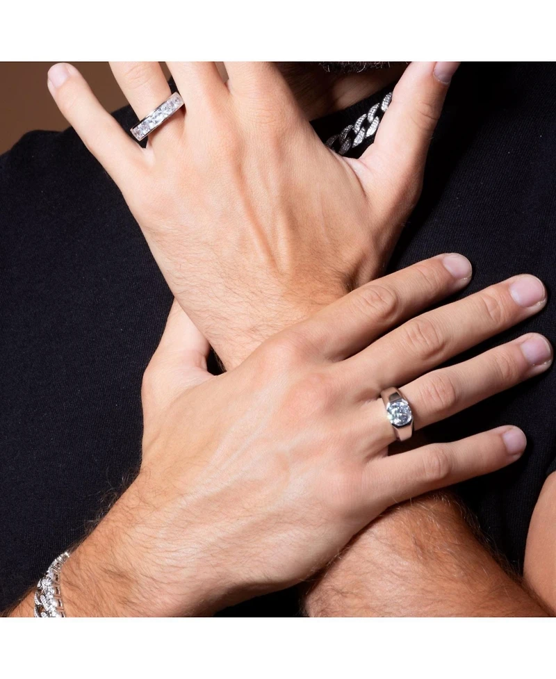 Anna Zuckerman 3 Carat Presidential Ring in Platinum