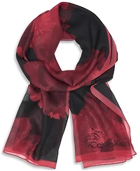Calvin Klein Women's Floral Pattern Holiday Wrap