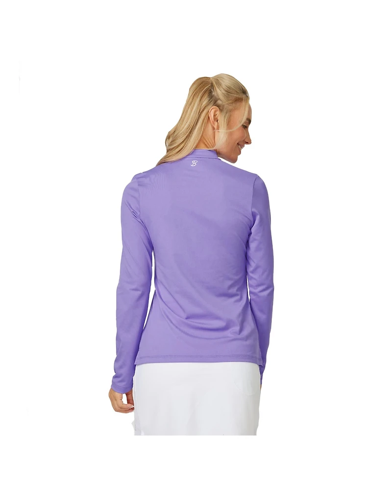 Sofibella Women's 1/4 Zip Golf Shirt