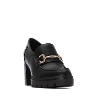 Women's Casual Heeled Loafers By Xti