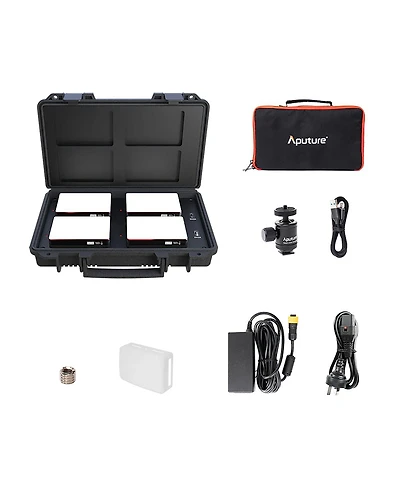 Aputure Mc Rgbww Mini Led 4-Light Travel Kit