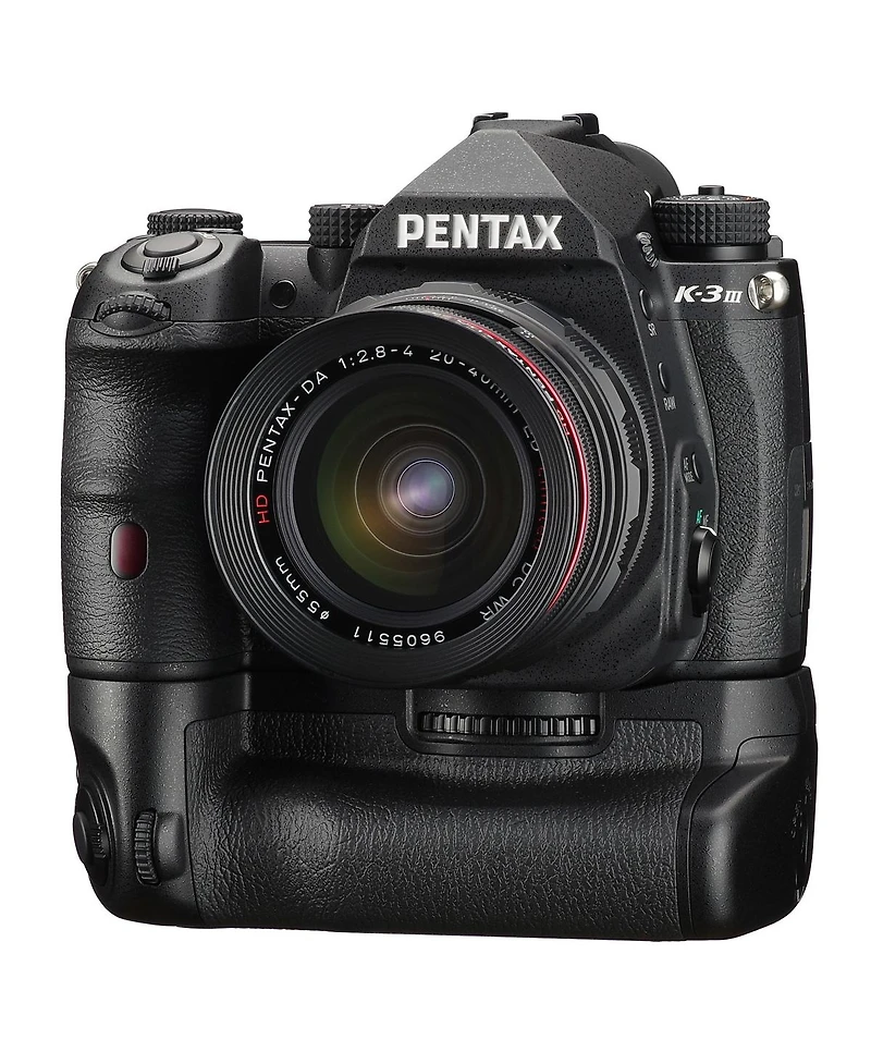 Pentax Pentax Battery Grip D-BG8 Black for Pentax K-3 Iii Flagship Dslr Dust-Proof and Weather Resistant Construction with Capacity to Hold Additional