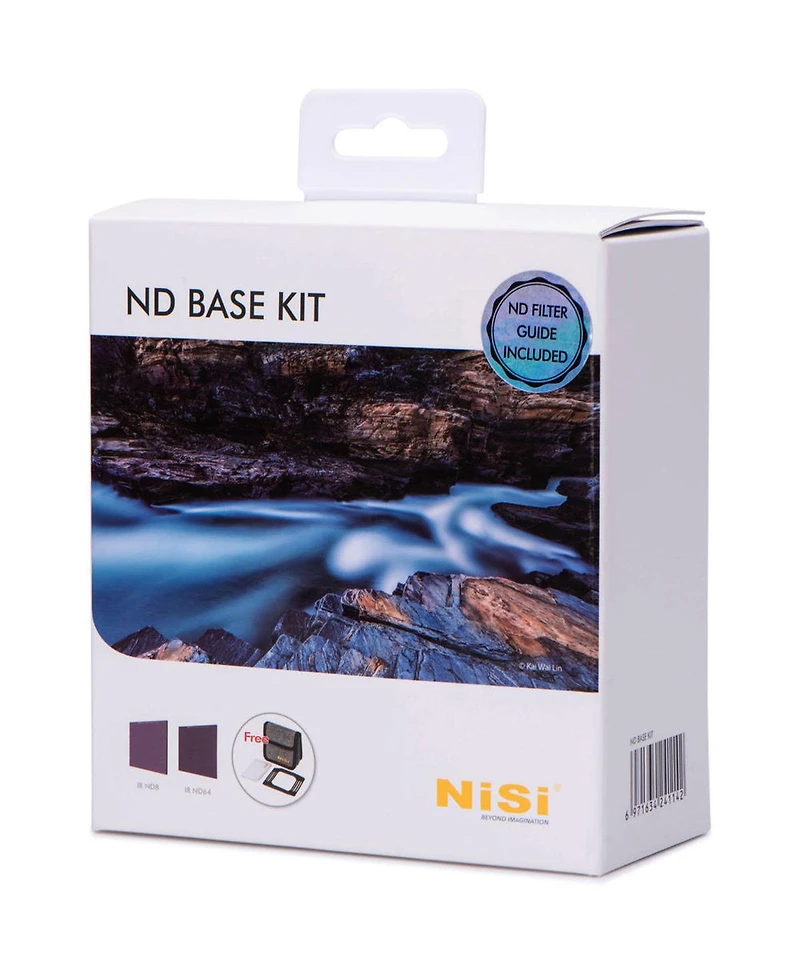NiSi 100x100mm Neutral Density Base Filter Kit, Includes Irnd 0.9 (3-Stop) Filter and Irnd 1.8 (6-Stop) Filter