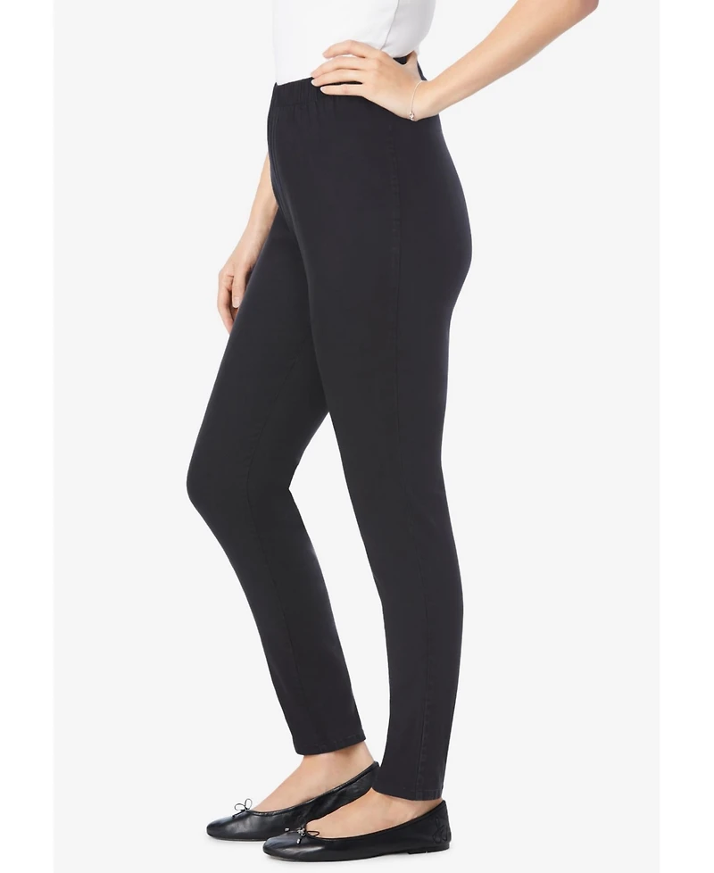 Woman Within Women's Fineline Denim Jegging