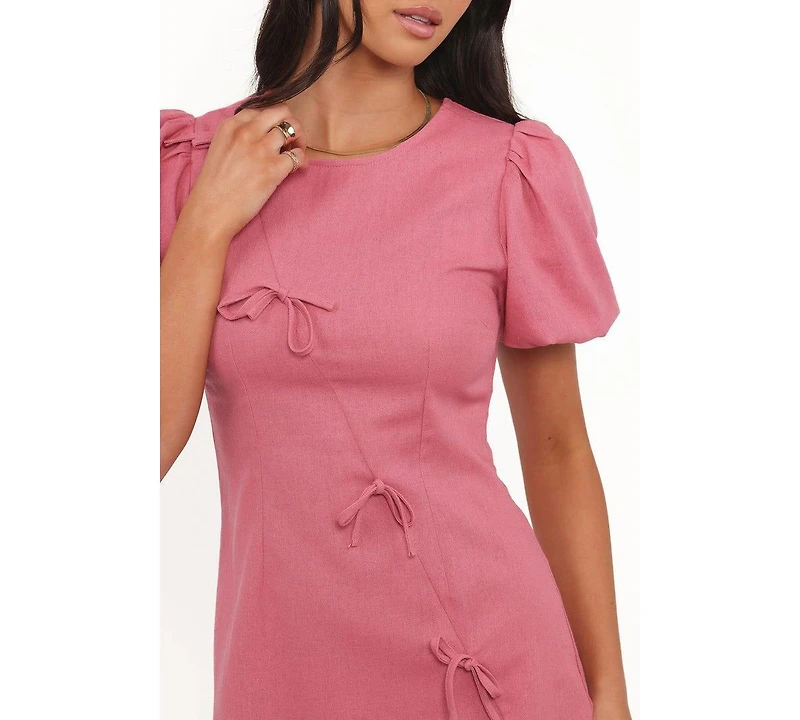 Petal and Pup Women's Ruthie Mini Dress - Rose