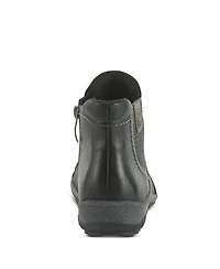 Spring Step Atella Low Profile Bootie with Elastic Gore, Inside Zipper, and Cushioned Insole