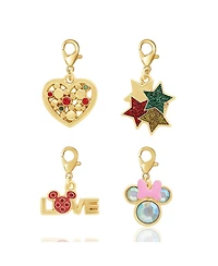 Disney Mickey and Minnie Mouse Love & Friendship Advent Charm Jewelry Set