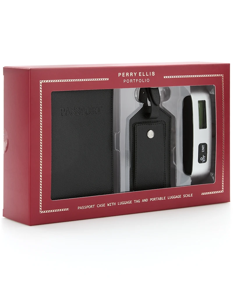 Perry Ellis Portfolio Men's Passport Gift Set