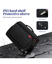 Bubm Waterproof PS5 Travel Case with Laptop Compartment
