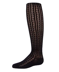 Memoi Little Pelerine Stitch Girl's Cotton Blend Tights