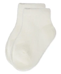Memoi Little Girls Pelerine Cotton Blend Anklet Socks