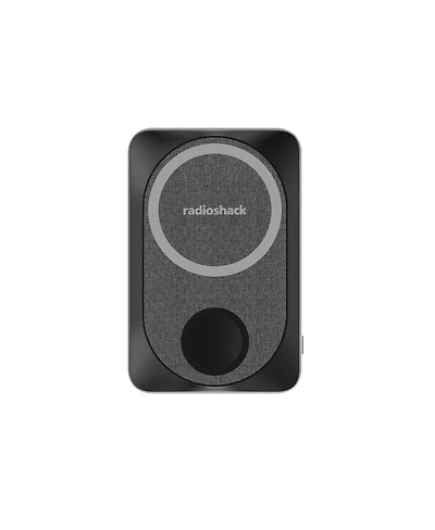 RadioShack 10,000 Mah 3 in 1 Magnetic Wireless Portable Battery PowerBank with Smart Watch Charger and MagSafe, Indicator Lights, Usb C 2309285