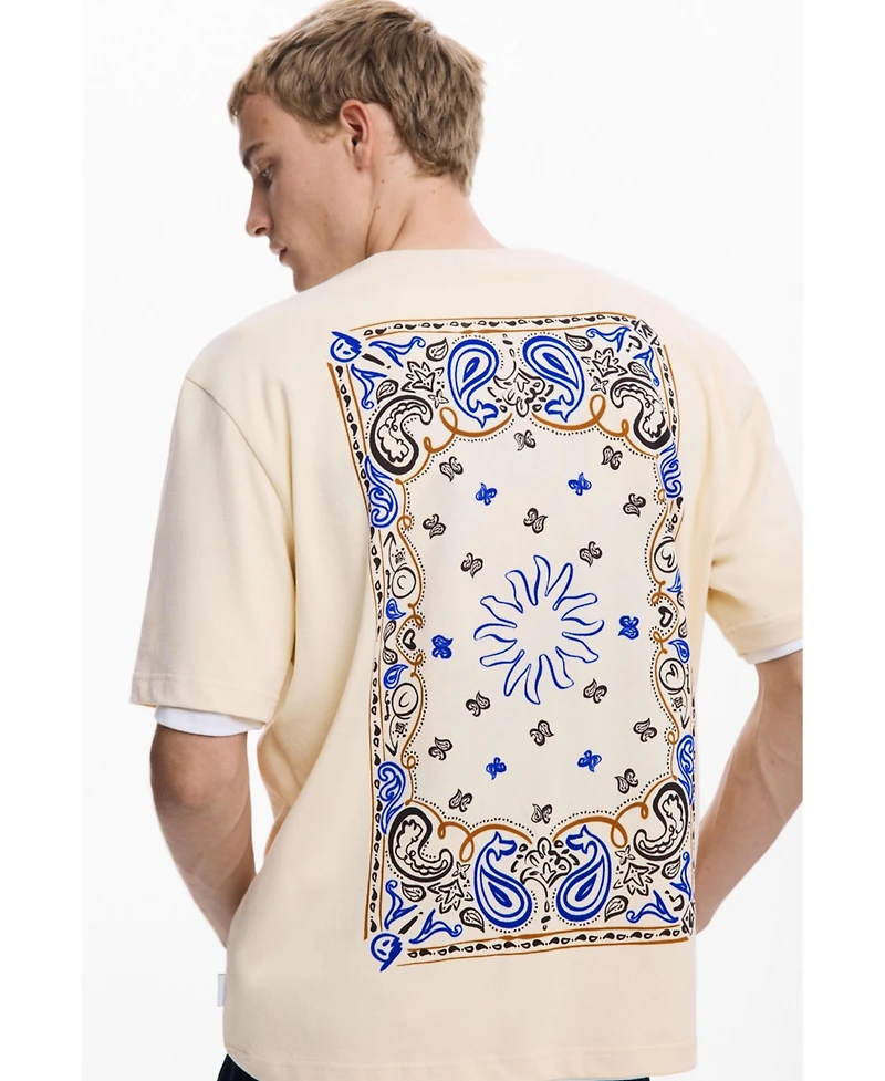 Desigual Men's Paisley T-shirt