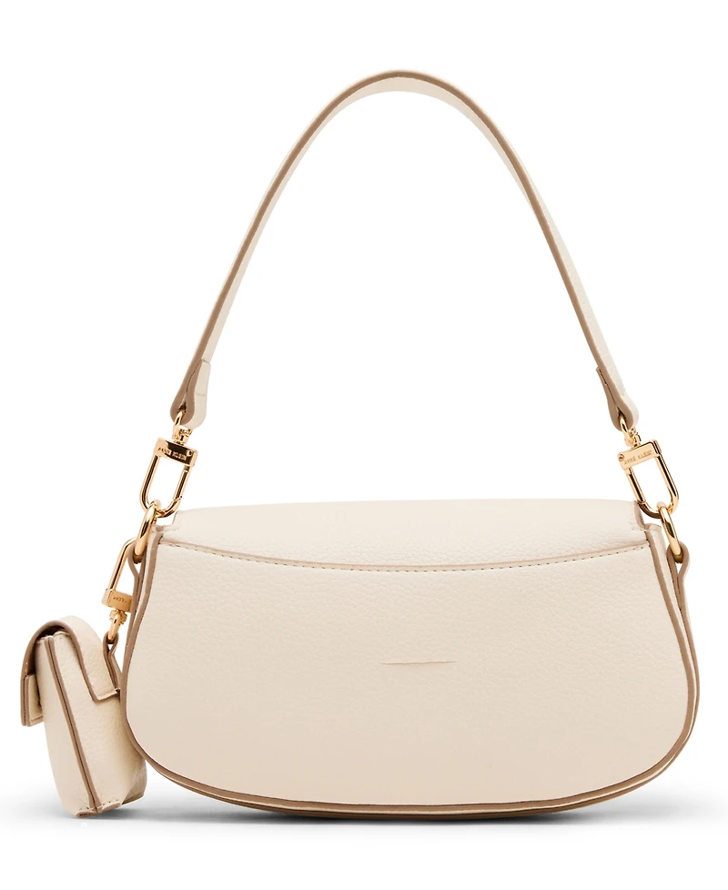 Anne Klein Three Straps Small Saddle Bag