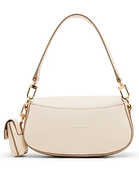 Anne Klein Three Straps Small Saddle Bag