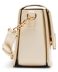 Anne Klein Patent Flap Mini Crossbody Bag