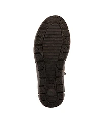 Azura Spring Step Katana Burnished Nubuck Leather Bootie with Removable Insole and Rugged Sole