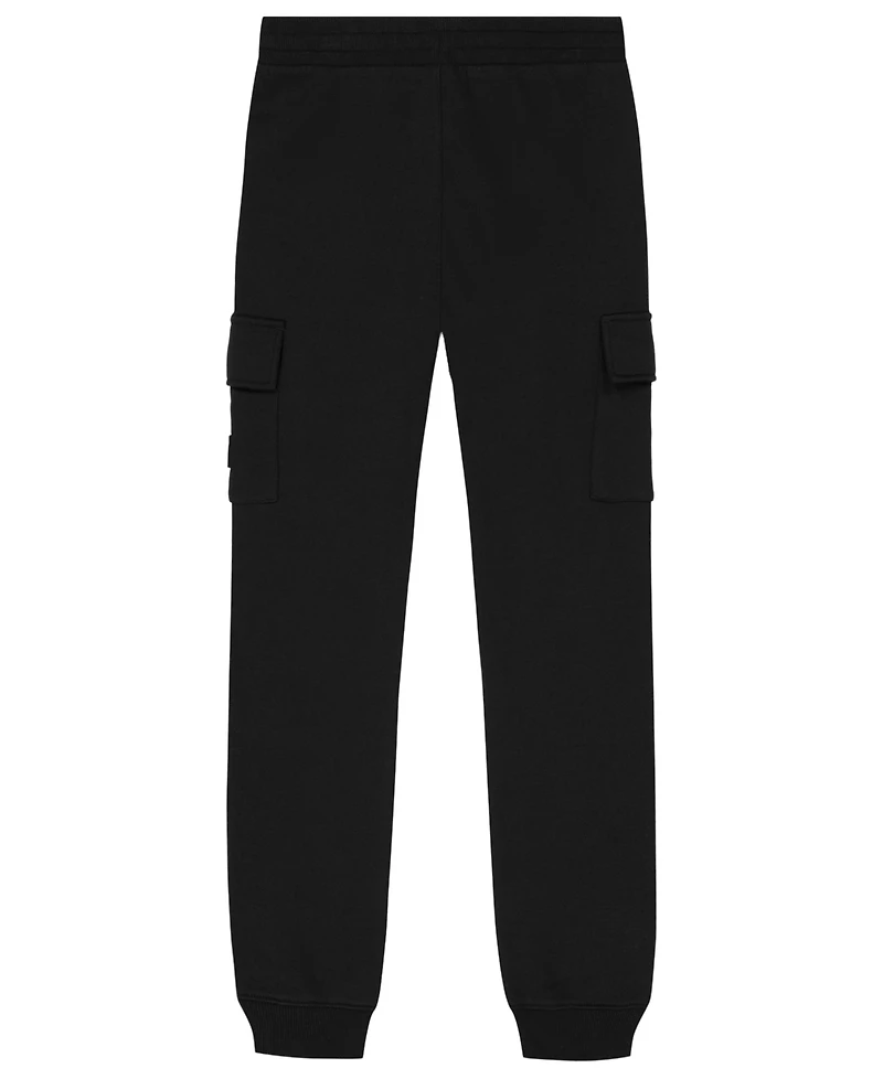 Calvin Klein Boys 8-20 Cargo Ribbed Waistband Fleece Joggers