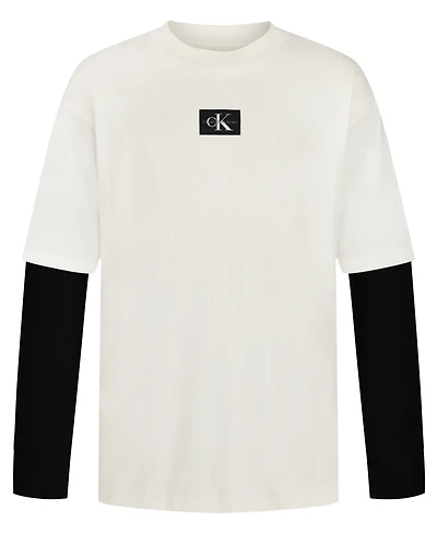 Calvin Klein Boys 8-20 Long-Sleeve T-Shirt