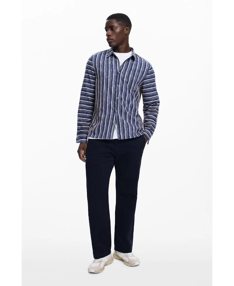 Desigual Men's Multicolor striped shirt