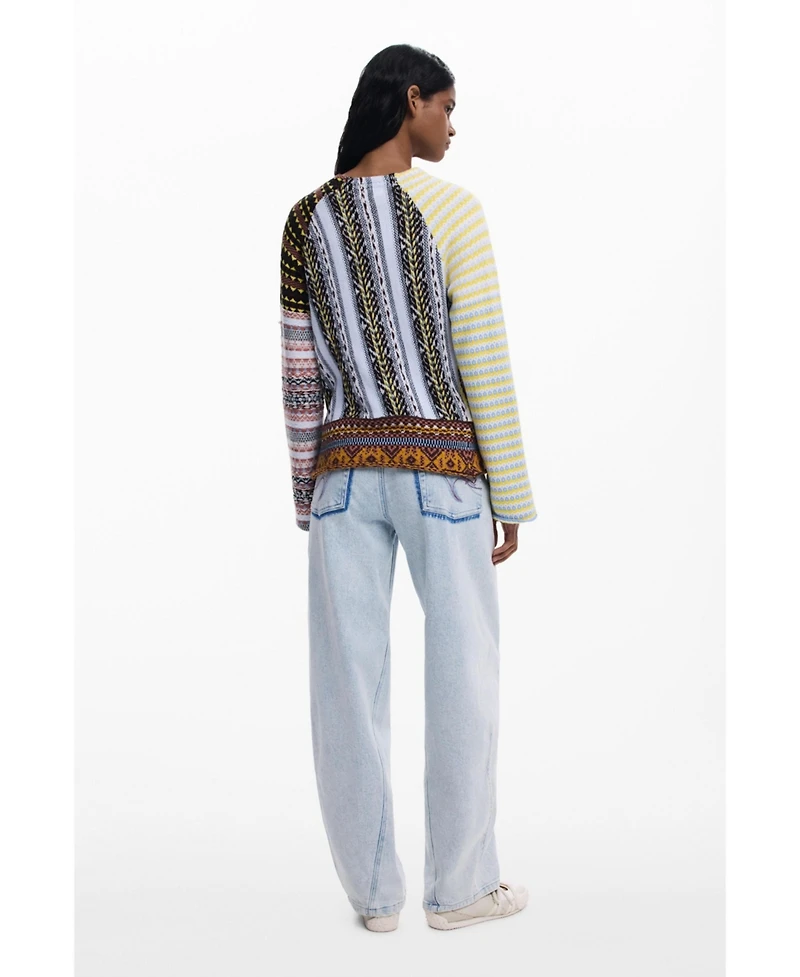 Desigual Women's Ethnic sweater