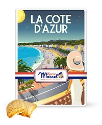 Sacre Marcel Cote d'Azur Tin with Lemon Cookies, 3.5oz
