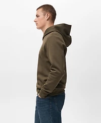 Mango Men's Regular-Fit Hoodie