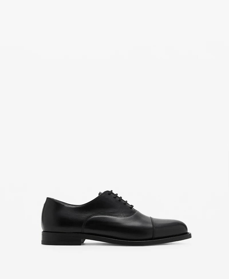 Mango Men's Oxford Style Leather Shoes