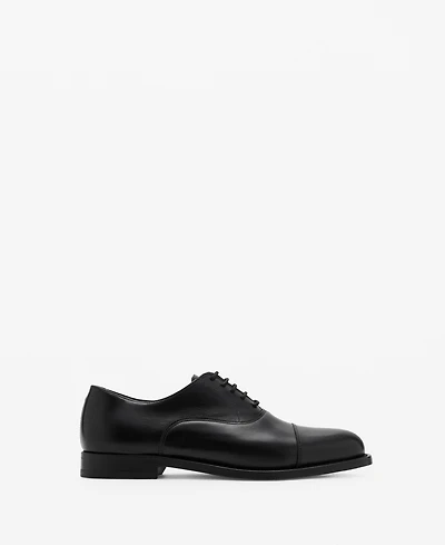 Mango Men's Oxford Style Leather Shoes