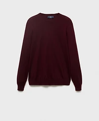 Mango Men's Wool Round-Neck Sweater