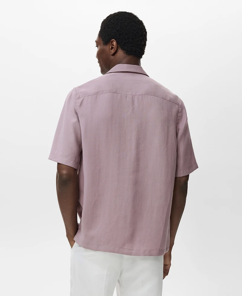 Mango Men's Pocket Modal Shirt