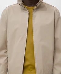 Mango Men's Zipper Cotton Jacket