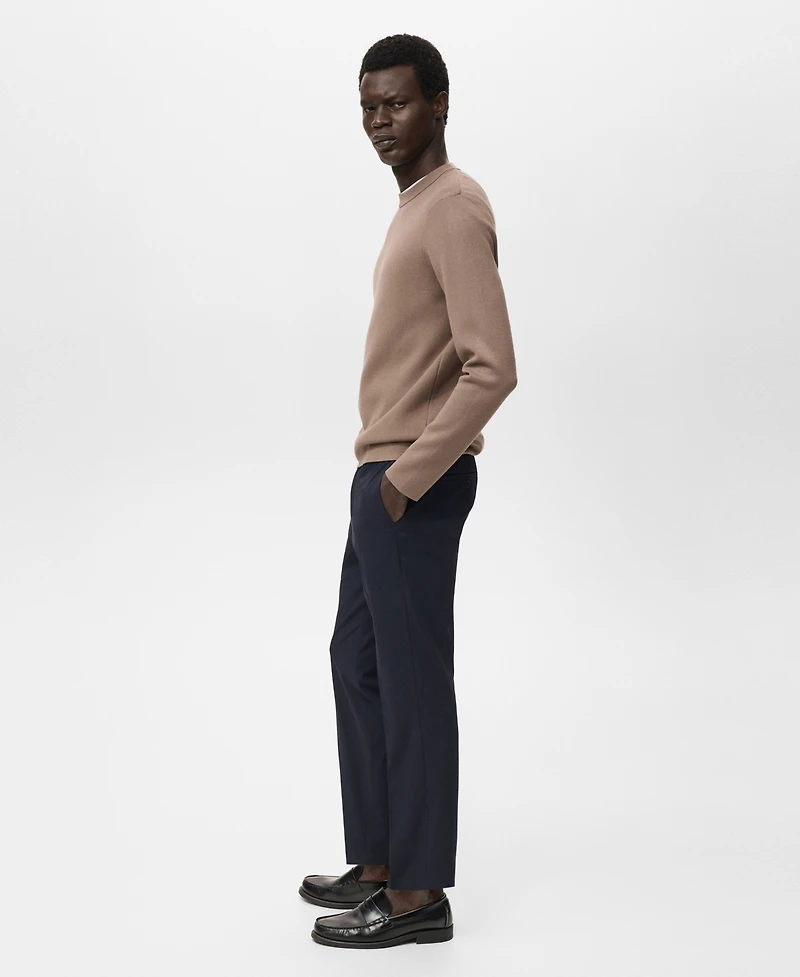 Mango Men's Bologna Slim-Fit Comfort-Stretch Pants
