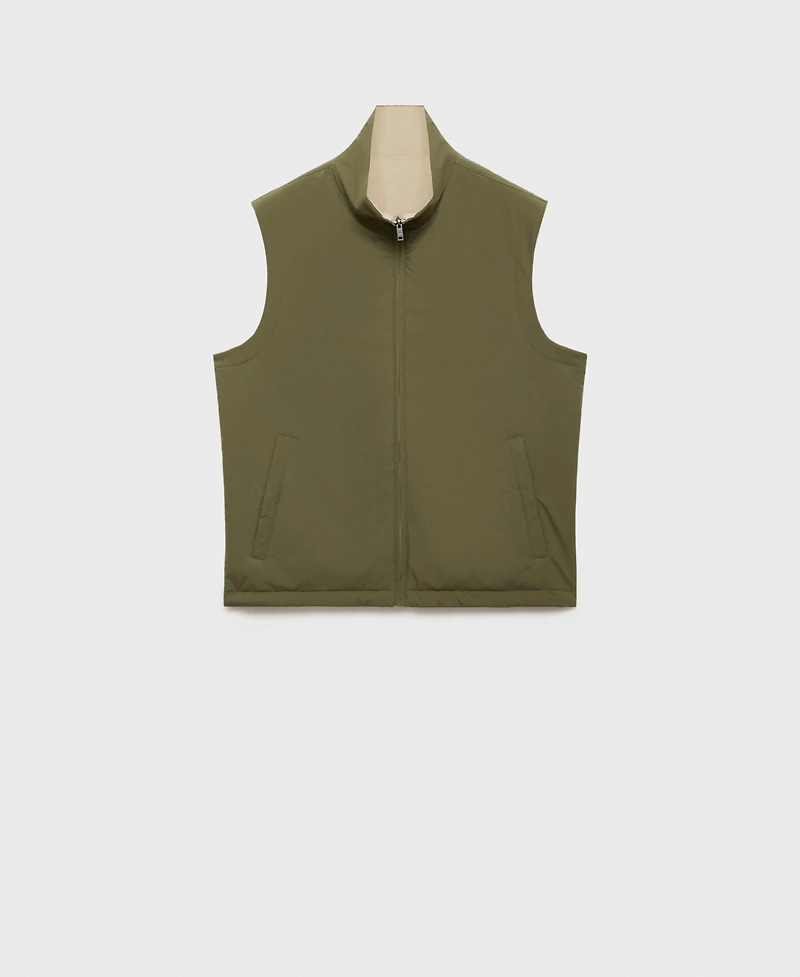 Mango Men's Reversible Water-Repellent Gilet