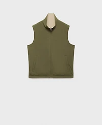 Mango Men's Reversible Water-Repellent Gilet
