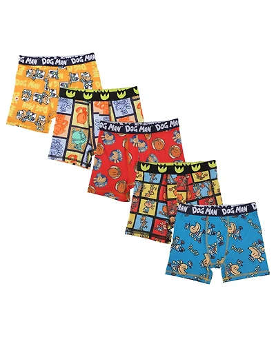 Dog Man Little Boys Fun All-Over Print Boxer Briefs (5