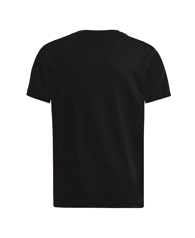 Adidas Big Boys and Girls Black Louisville Cardinals 1980s Throwback T-Shirt