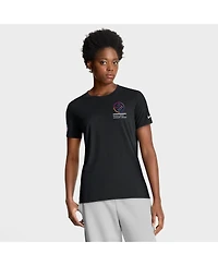 Nike Women's Black Pittsburgh Steelers 2025 Nfl Crucial Catch Tri-Blend Dri-fit T-Shirt