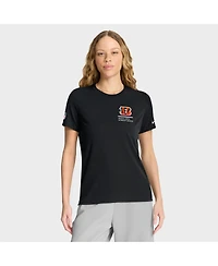 Nike Women's Black Cincinnati Bengals 2025 Nfl Crucial Catch Tri-Blend Dri-fit T-Shirt