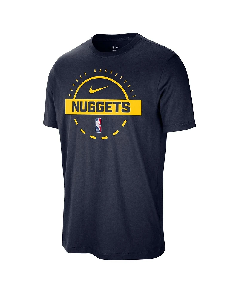 Nike Men's Navy Denver Nuggets Authentic Practice T-Shirt