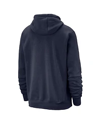 Nike Men's Navy Denver Nuggets Essential Logo Club Pullover Hoodie