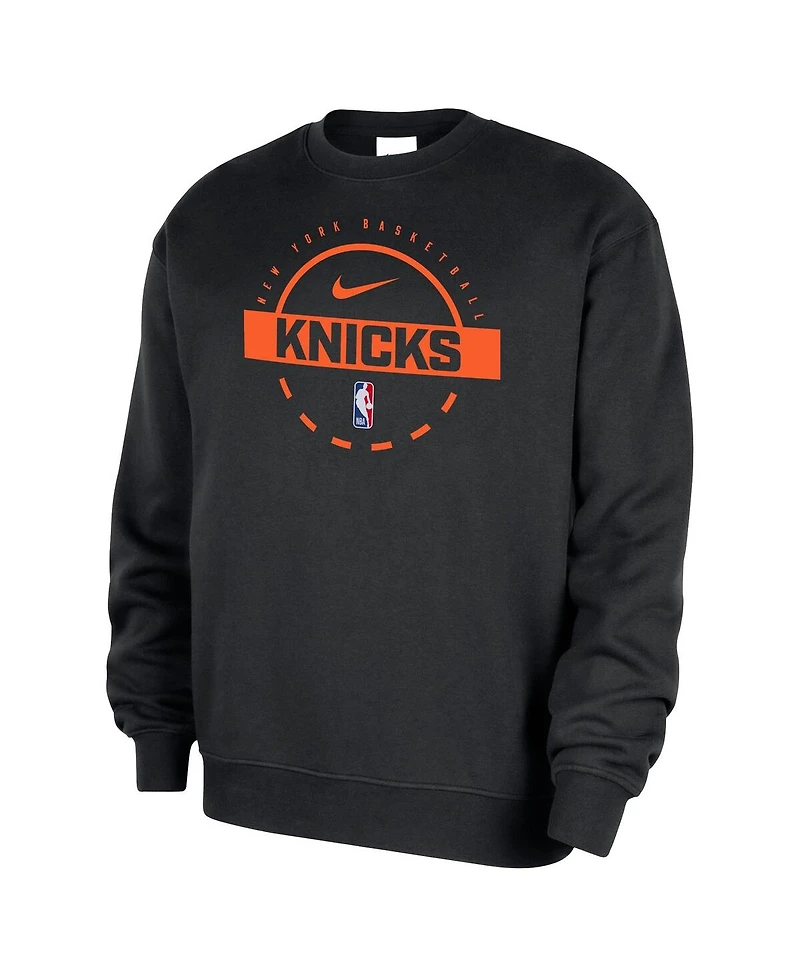 Nike Men's New York Knicks 2025/26 Authentic Practice Club Sweatshirt