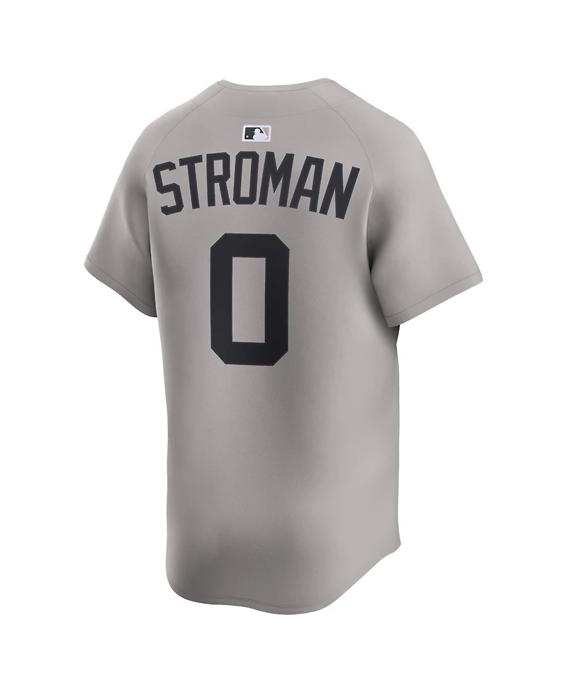 Nike Men's Marcus Stroman Gray New York Yankees Road Limited Player Jersey