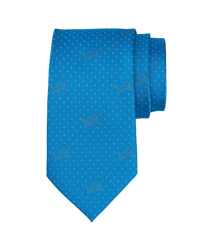 J. Palmer Men's Detroit Lions Game Day Polka Dot Tie