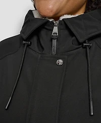 Dkny Plus Hooded Coat